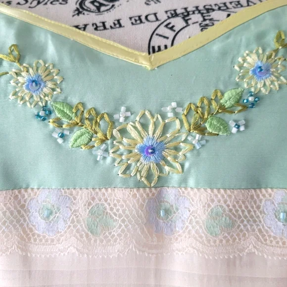 90s Vintage Spenser Jeremy Silk Party Dress NWT Deadstock - Picture 3 of 14